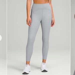 Lululemon Power Thru High-Rise Tight 25" Rhino Grey